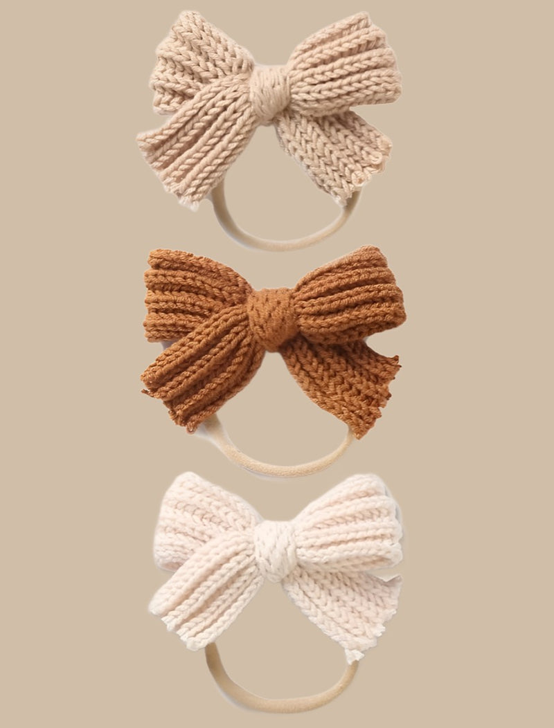 Sweater Knit Bows