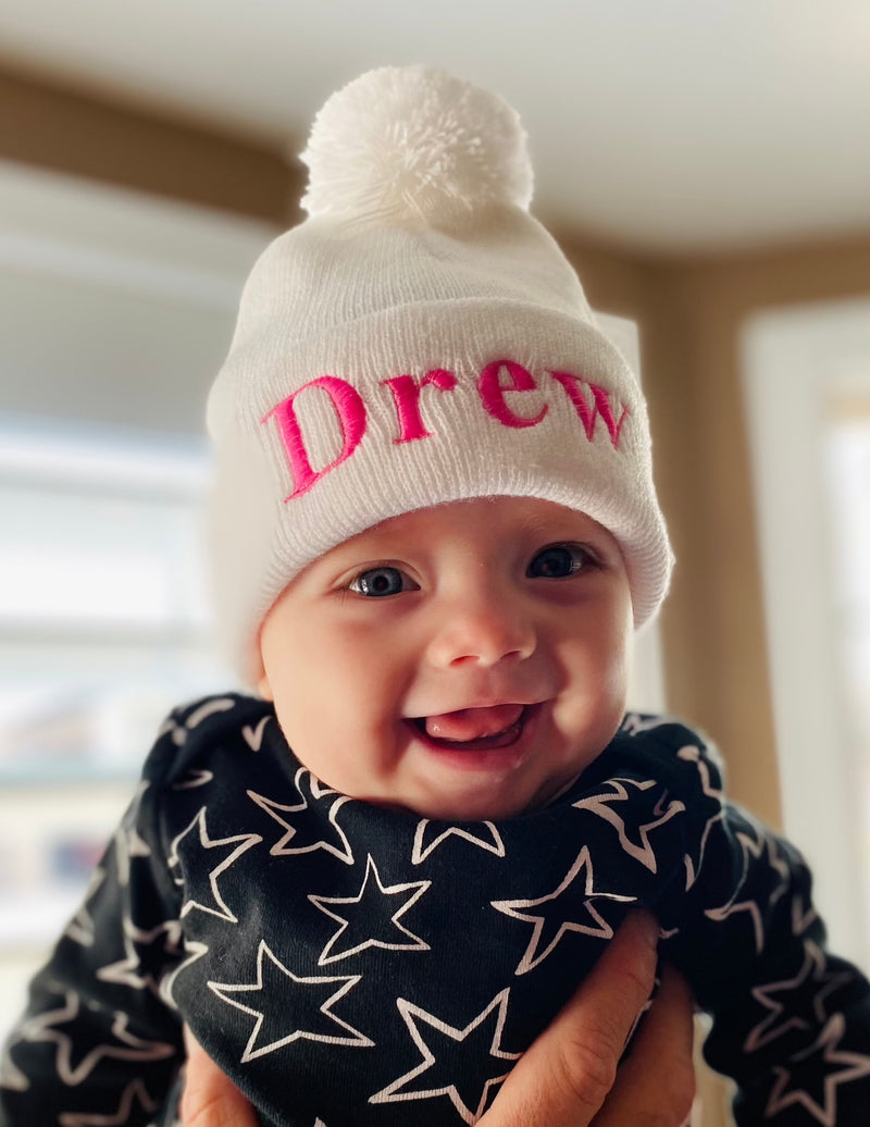Embroidered Baby & Toddler Beanies