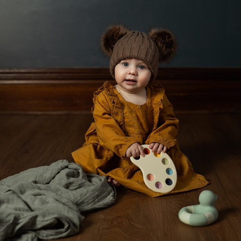 Double Pom Pom Beanies